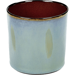 Салатник «Цилиндр»;керамика;250мл;D=75,H=75мм;серый,коричнев. COM- 3031627