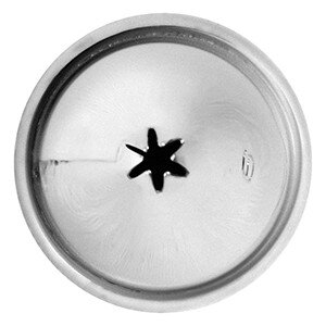 Насадка кондитерская «Звезда»;сталь нерж.;D=22/5,H=30мм;металлич. COM- 4144208