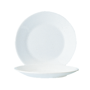 Тарелка «Ресторан»;стекло;D=195,H=20мм;белый COM- 3010904