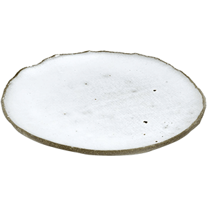 Тарелка;бетон;D=14см;белый,серый COM- 3010390