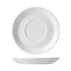 Блюдце «Акапулько»;фарфор;D=116,H=15мм;белый COM- 3020273