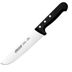 Нож для мяса «Универсал»;сталь нерж.,полиоксиметилен;,L=300/175,B=35мм;черный,металлич. COM- 4072015
