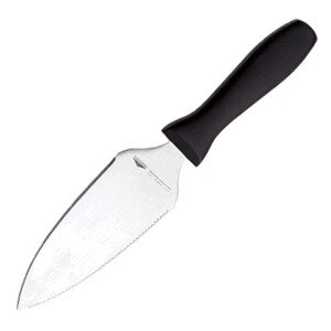 Лопатка-нож д/торта;сталь нерж.,пластик;,L=307/180,B=60мм;металлич.,черный COM- 4110416