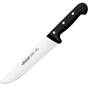 Нож для мяса «Универсал»;сталь нерж.,полиоксиметилен;,L=340/200,B=35мм;черный,металлич. COM- 4072016