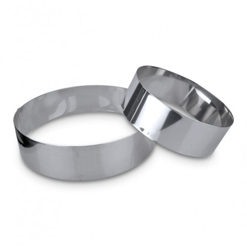 Кольцо для выкладки гарнира h 6 см, d 9 см, металл, Stadter, Германия, RIC - 73024140