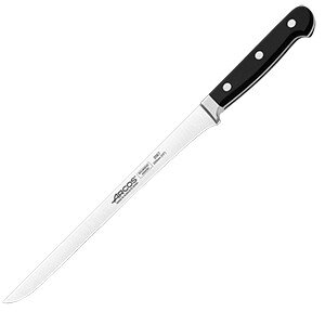 Нож для окорока «Классика»;сталь нерж.,полиоксиметилен;,L=36,5/25,B=17см;черный,металлич. COM- 4072425