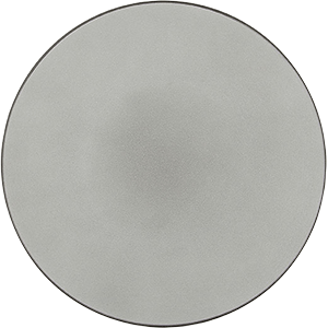 Тарелка «Экинокс» мелкая;керамика;D=26,H=3см;серый COM- 3012598