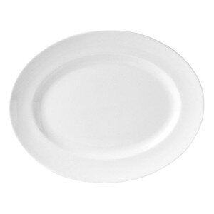 Блюдо «Монако» овальное;фарфор;,H=12,L=330,B=260мм;белый COM- 3020604
