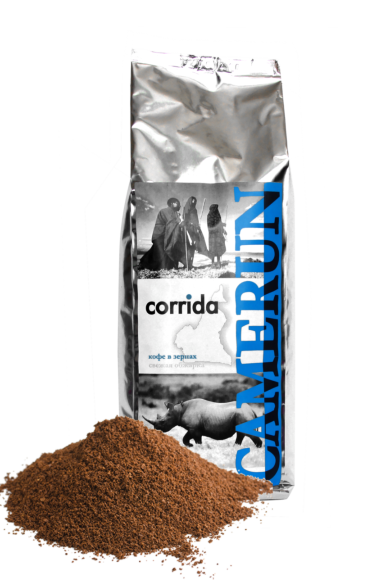 Кофе молотый свежей обжарки Corrida Camerun 0,25 кг CA-060