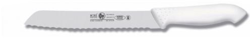 Нож для хлеба 200/330 мм. белый с волн.кромкой HoReCa Icel /1/6/, MAG - 27887