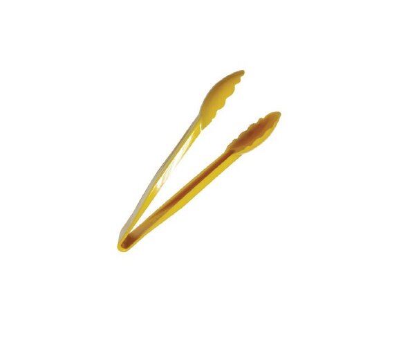 Щипцы универсальные 24 см. поликарбонат желтые (до +120°C) MG /1/20/, MAG - 55789