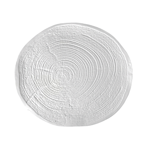 Тарелка «Арбре»;фарфор;D=29см;белый,матовый COM- 3012919