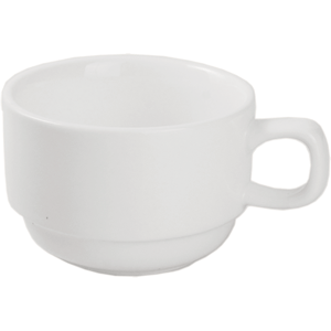 Чашка чайная «Кунстверк»;фарфор;200мл;D=85,H=50,L=110мм;белый COM- 3130507