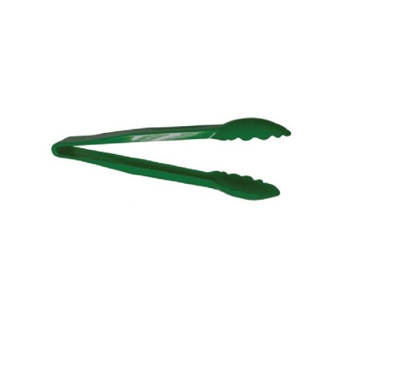 Щипцы универсальные 24 см. зеленые поликарбонат (до +120°C) MG /1/20/, MAG - 55265