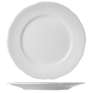 Тарелка «Афродита» мелкая;фарфор;D=21,H=2см;белый COM- 3011163