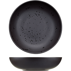 Салатник «Оникс»;керамика;1л;D=185,H=65мм;черный COM- 3032430