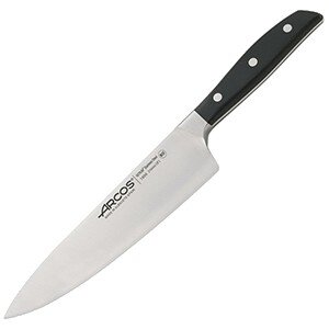 Нож поварской «Манхэттен»;сталь нерж.,полиоксиметилен;,L=34,8/21см;металлич.,черный COM- 4072498