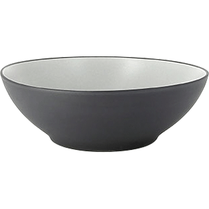 Салатник «Экинокс»;керамика;0,7л;D=190,H=65мм;серый COM- 3031915