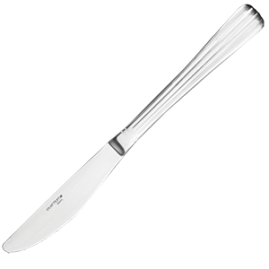Нож столовый «Нова бэйсик»;сталь нерж.;,L=22,2см;металлич. COM- 3112141