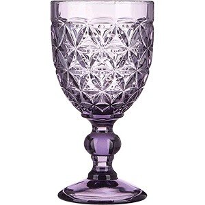Бокал для вина;стекло;310мл;D=86,H=163мм;фиолет. COM- 1050388