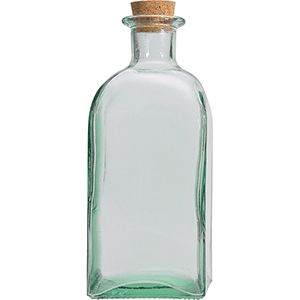 Бутылка с пробкой;стекло;1л COM- 3100529