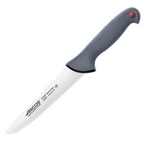 Нож для мяса «Колор проф»;сталь нерж.,полипроп.;,L=30/16см;серый COM- 4072051