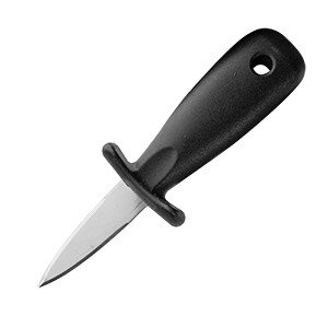 Нож для устриц «Тутти»;сталь нерж.,пластик;,L=15/6,B=5см;черный,металлич. COM- 4070311