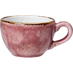 Чашка кофейная «Крафт Распберри»;фарфор;85мл;D=65,H=50,L=85мм;розов. COM- 3131001