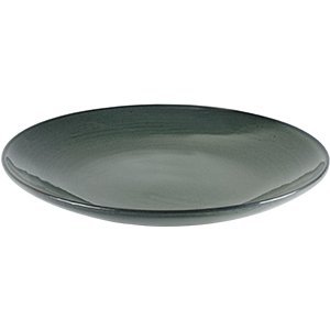 Тарелка «Аква»;керамика;D=285,H=45мм;серый COM- 3012584