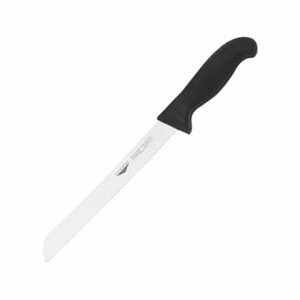 Нож для хлеба;сталь,пластик;,L=425/300,B=25мм;черный,металлич. COM- 4070882