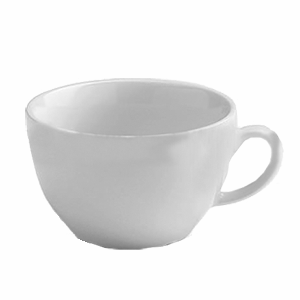 Чашка чайная «Алберго»;фарфор;340мл;D=109,H=68,B=65мм;белый COM- 3140516