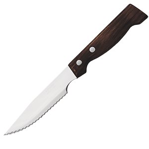 Нож для стейка;сталь нерж.,пластик;,L=24/12см COM- 3112198