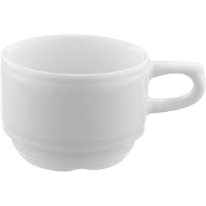 Чашка кофейная «Нептун»;фарфор;80мл;D=64мм;белый COM- 3130451