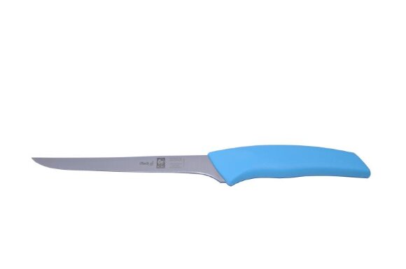 Нож филейный 160/280 мм. голубой I-TECH Icel /1/12/, MAG - 56103