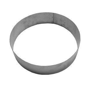 Кольцо кондитерское;сталь нерж.;D=260,H=65мм;металлич. COM- 3200835