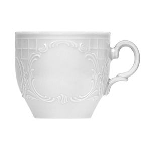 Чашка чайная «Моцарт»;фарфор;260мл;D=85,H=76мм;белый COM- 3140766
