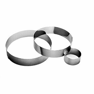 Кольцо кондитерское;сталь нерж.;D=60,H=45мм;металлич. COM- 4140146