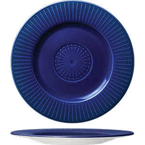 Тарелка «Виллоу Азур» мелкая;фарфор;D=185,H=15мм;синий COM- 3010553