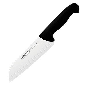 Нож поварской «2900»;сталь нерж.,полипроп.;,L=31/18,B=5см;черный,металлич. COM- 4072446