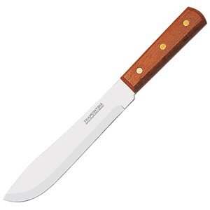 Нож для нарезки мяса;сталь,дерево;,L=260/125,B=30мм;коричнев.,металлич. COM- 4071235