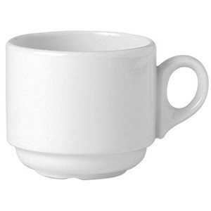 Чашка чайная «Симплисити»;фарфор;170мл;D=75,H=70мм;белый COM- 3140310