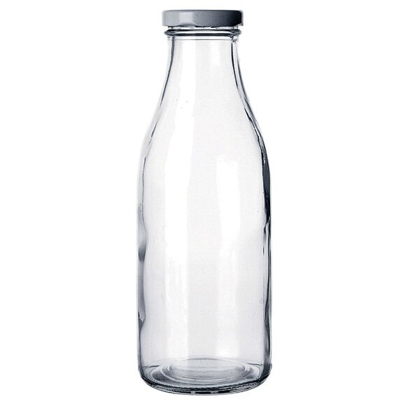 Бутылка 0,5 л с крышкой прозрачная , RIC - 81200148