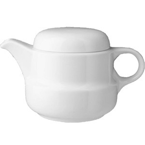 Чайник заварочный «Акапулько»;фарфор;350мл;D=95,H=89,L=145,B=89мм;белый COM- 3150321