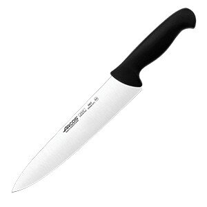 Нож поварской «2900»;сталь нерж.,полипроп.;,L=387/250,B=51мм;черный,металлич. COM- 4072444