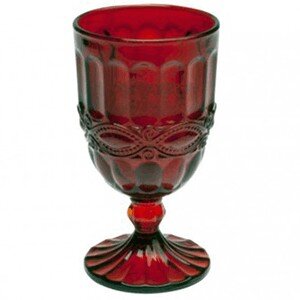 Бокал для вина «Соланж»;стекло;275мл;D=80,H=146мм;красный COM- 1050770
