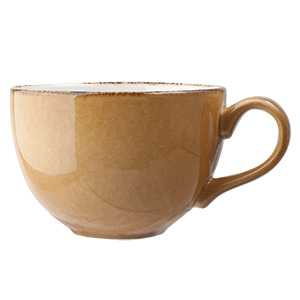 Чашка чайная «Террамеса мастед»;фарфор;228мл;D=9,H=6см;горчич. COM- 3140210
