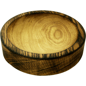 Блюдо для подачи;дуб;D=200,H=45мм;деревян. COM- 3032803