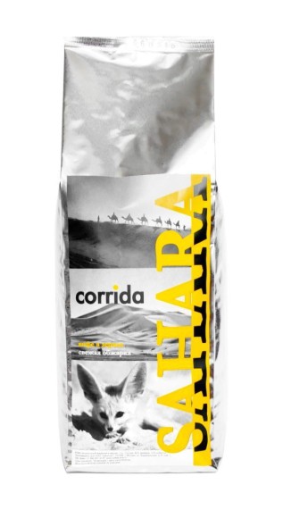 Кофе в зернах свежей обжарки Corrida Sahara 0,5 кг CA-022