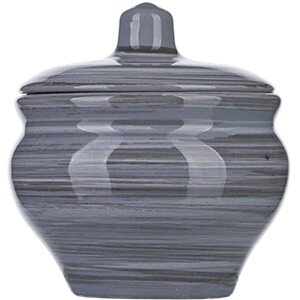 Горшок для запекания «Пинки»;керамика;350мл;D=10см;серый COM- 3051149