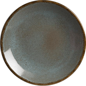 Тарелка «Анфора Алма» мелкая;керамика;D=19см;голуб. COM- 3010393